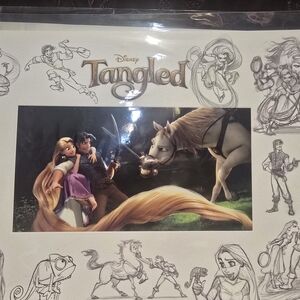 Disney Tangled Limited Edition Lithograph